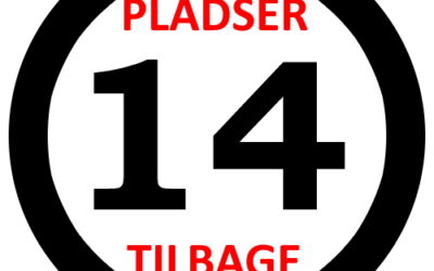 14 Pladser tilbage