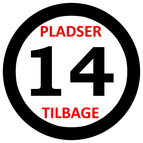 14 Pladser tilbage